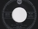 DAVID HILL Wild Child / Big Guitar RARE Denmark 45 rockabilly r&b popcorn HEAR