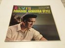Elvis Presley LP ( Paradise Hawaiian Style ). Large Orange Mono Label.