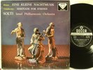 SXL 2046 BB ED1 Mozart Eine Kleine Nachtmusik, Tchaikovsky, Serenade Solti, IPO