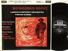 SXL 2197 NB 3W Ricci, Sarasate, Carmen Fantaisie etc.  Gamba, London Symphony