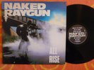 NAKED RAYGUN All Rise LP Homestead 1985 w/ Die-Cut Insert PUNK ROCK