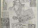 LIVE WIRE #1 UK 1977 RARE ORIG PUNK FANZINE TELEVISION RAMONES EDDIE & HOT RODS