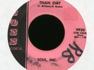 SOUL INC. Stronger Than Dirt on Boss Garage 45 Hear