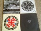 4 X CRASS / POISON GIRLS (PUNK / ANARCHO) 7” SINGLES Inc REALITY ASYLUM