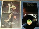 AC/DC  BACK IN BLACK   1980-  EARLY UK  PRESS -ATLANTIC + BIG POSTER -N/MINT