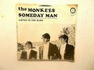 MONKEES -Someday Man /Listen to the Band 1969 PROMO w/ Picture Sleeve Near Mint