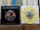 iron maiden one night in paris coloured splatter vinyl  metallica