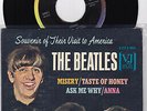 THE BEATLES 45 rpm SOUVENIR OF THEIR VISIT TO AMERICA rare EP