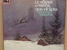 Jon Vickers autographed signed vinyl 2 LP OPERA Le Voyage D'Hiver Franz Schubert