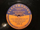 Jim Harkins (Tom Berwick) Orch, Electradisk 1906, Rare Prewar Jazz Label 78