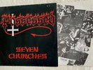 POSSESSED seven churches LP 1.PRESS '85 Celtic Frost Venom Bathory Mercyful Fate