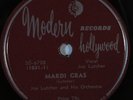 Jazz 78 JOE LUTCHER Mardi Gras b/w Ojai MODERN 20-672 HEAR