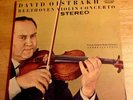 David Oistrakh - Beethoven Violin Concerto in D Major - Angel Stereo LP Cluytens