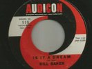 DOOWOP R&B - BILL BAKER & DEL SATINS-  IS IT A DREAM  -HEAR -1961 AUDICON