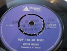 Victor morris  Now I Am All Alone/Fall & Rise AMG 813 Rare Original Reggae Vinyl