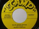 Rare Virginia Rockabilly 45 BUDDY PORTER Blue Suede Shoes SCAMP Near Mint HEAR