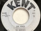 The Newports 45 Northern Soul “Wonder Of Love” “Dixie Woman” Kent 380