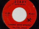 THE FOUR JEWELS: Loaded with Goodies US Start Girl Group Doo Wop 45 HEAR