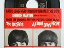 Beatles George Martin UA 745 And I Love Her Ringo's Theme instrumental w/ sleeve