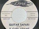 Rockabilly Instro PROMO 45 T. Carl Adams Guitar Safari on Dore HEAR