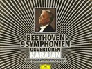 BEETHOVEN 9 Symphonies Overtures KARAJAN Berlin PO DGG 415066 7LP Box Digital NM
