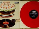 ROLLING STONES RED VINYL LP RECORD NM Let It Bleed 1977 DECCA HOLLAND '69 ALBUM