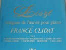 Coffret de 4LP + Livret de Liszt, intégrale pour piano Vol 3.France Clidat