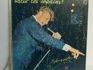 JOHNNY HALLYDAY RARE LP 33T SALUT LES COPAINS PHILIPS B 77374 L 1961 AVEC POSTER