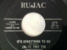 Mr. T. / TINY TIM - SAVING ALL MY LOVING / IT'S EVERYTHING TO ME . RU-JAC 1613