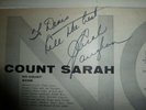 1958 SARAH VAUGHAN SIGNED Orig UK Mercury No Count Sarah 5 star LP NM