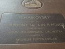 TCHAIKOVSKY SYMPHONY NO 6 BERLIN PHILHARMONIC WILHELM FURTWANGLER HMV DB8600-05