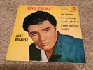 Elvis Presley - Just Because. German RCA 7” Vinyl EP.