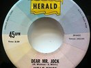 MELLO KINGS 45 Dear Mr. Jock / Our love is Beautiful HERALD doowop VG++   JF 789
