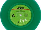 XTC Generals and majors AUSTRALIA 45 GREEN VINYL TOUR 45 1980 post punk