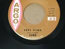 Etta James At Last on Argo 5380 VG+ Northern Soul 45