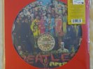 THE BEATLES Sgt. Pepper's Limited Edition Picture Disc Vinyl New  Bent Sleeve