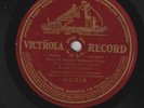 Luisa Tetrazzini – 78 rpm Victor 88318: Perle du Bresil-Charmant oiseau; V+ cond