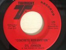 SYL JOHNSON - Concrete Reservation / Together Forever - TWINIGHT Funk 45 LISTEN