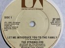 The stranglers - Let Me Introduce You To The Family (Irish Pressing)