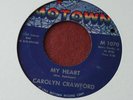 CAROLYN CRAWFORD When Someone's Good To You / My Heart  MOTOWN M-1070 (Misprint)
