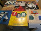 BUNDLE OF TEN NOW THAT'S WHAT I CALL MUSIC RECORDS 2 4 6 7 8 13 15 17 18 21