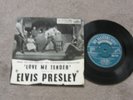 ELVIS PRESLEY - LOVE ME TENDER  - UK EP - HMV 7EG8199 - 1956 - RARE IST PRESS