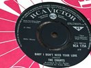 THE CHANTS . BABY I DON'T NEED YOUR LOVE . GEM UK NORTHERN.