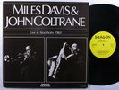 MILES DAVIS & JOHN COLTRANE Live In Stockholm 1960 DRAGON 2XLP VG+/VG++ sweden *