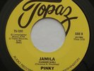Funk Soul Jazz Unknown? PINKY Jamila / The Peaceful Way VG++ TOPAZ 45 MP3 HEAR