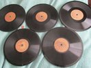 5 Vintage 78 rpm 10