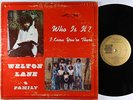 Welton Lane & Family - Who Is It? I Know You're There LP - AR Disco Funk VG+ MP3