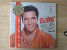 Elvis' Golden Story Volume 2 + OBI and 1966 calendar vinyl LP album - JAPAN