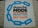 Depeche Mode lp ep Master and Servant U.S. Black & Blue Version NM 12