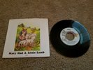 Paul McCartney Wings Mary Had a Little Lamb Little Woman Love 45 Picture Sleeve